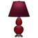 Sangria Small Double Gourd Accent Lamp (237|SA12P)