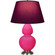 Razzle Rose Double Gourd Table Lamp (237|RZ22P)
