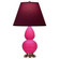 Razzle Rose Small Double Gourd Accent Lamp (237|RZ10P)