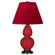 Ruby Red Small Double Gourd Accent Lamp (237|RR11R)