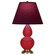 Ruby Red Small Double Gourd Accent Lamp (237|RR10P)