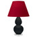 Obsidian Small Double Gourd Accent Lamp (237|OS13R)