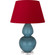 Steel Blue Double Gourd Table Lamp (237|OB23R)