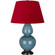 Steel Blue Double Gourd Table Lamp (237|OB21R)