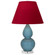 Steel Blue Small Double Gourd Accent Lamp (237|OB13R)