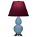 Steel Blue Small Double Gourd Accent Lamp (237|OB12P)