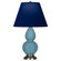 Steel Blue Small Double Gourd Accent Lamp (237|OB12N)