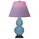 Steel Blue Small Double Gourd Accent Lamp (237|OB11L)