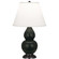 Matte Obsidian Small Double Gourd Accent Lamp (237|MOS51)