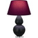 Matte Obsidian Double Gourd Table Lamp (237|MOS23P)