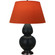 Matte Obsidian Double Gourd Table Lamp (237|MOS21T)