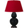 Matte Obsidian Double Gourd Table Lamp (237|MOS21R)