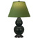 Matte Obsidian Small Double Gourd Accent Lamp (237|MOS11G)