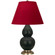 Matte Obsidian Small Double Gourd Accent Lamp (237|MOS10R)