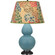 Matte Steel Blue Double Gourd Table Lamp (237|MOB57F)