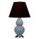 Matte Steel Blue Small Double Gourd Accent Lamp (237|MOB52K)