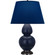 Matte Midnight Blue Double Gourd Table Lamp (237|MMB57N)