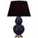 Matte Midnight Blue Double Gourd Table Lamp (237|MMB55K)