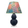 Matte Midnight Blue Small Double Gourd Accent Lamp (237|MMB53S)