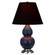 Matte Midnight Blue Small Double Gourd Accent Lamp (237|MMB52K)