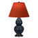 SMALL DOUBLE GOURD ACCENT LAMP (237|MMB51T)