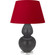 Matte Ash Double Gourd Table Lamp (237|MCR62R)