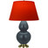 Matte Ash Double Gourd Table Lamp (237|MCR55T)