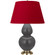 Matte Ash Double Gourd Table Lamp (237|MCR55R)