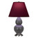 Matte Ash Small Double Gourd Accent Lamp (237|MCR52P)
