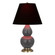 Matte Ash Small Double Gourd Accent Lamp (237|MCR50K)