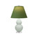 Matte Celadon Small Double Gourd Accent Lamp (237|MCL53G)