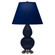 Midnight Small Double Gourd Accent Lamp (237|MB12N)