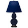 Midnight Small Double Gourd Accent Lamp (237|MB11N)