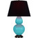 Egg Blue Double Gourd Table Lamp (237|EB21K)