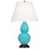 Egg Blue Small Double Gourd Accent Lamp (237|EB11X)