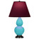 Egg Blue Small Double Gourd Accent Lamp (237|EB11P)