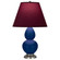 Cobalt Small Double Gourd Accent Lamp (237|CT12P)