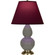 Ash Small Double Gourd Accent Lamp (237|CR10P)