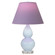 Baby Blue Small Double Gourd Accent Lamp (237|A696L)