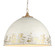Golden Lighting Alison 8-light Pendant in Vintage Gold and Antique Ivory shade (36|0809-8P VG-AI)