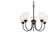 Chandelier 5Lt (10687|43638BK)