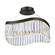 Jules Integrated LED Chandelier 19'', Black (12|AC12206BK)