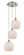 Farmhouse Rope - 3 Light - 15 inch - Brushed Satin Nickel - Cord Hung - Multi Pendant (3442|113B-3P-SN-G121-8RW)