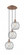 Farmhouse Rope - 3 Light - 15 inch - Antique Copper - Cord Hung - Multi Pendant (3442|113B-3P-AC-G122-8RW)
