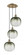 Brookhaven Sphere - 3 Light - 17 inch - Antique Brass - Cord Hung - Multi Pendant (3442|113B-3P-AB-G481-10SL)