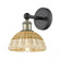 Bristol Natural II - 1 Light - 8 inch - Black Antique Brass - Sconce (3442|616-1W-BAB-NBD2-75-NAT)