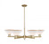 Orwell - 6 Light - 38 inch - Champagne Bronze - Stem hung - Chandelier (3442|716-6CR-CB-G131)