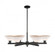 Orwell - 6 Light - 38 inch - Matte Black - Stem hung - Chandelier (3442|716-6CR-BK-G131)