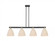 Bristol Natural - 4 Light - 52 inch - Black Antique Brass - Stem hung - Island Light (3442|716-4I-BAB-NBD-9-NAT)
