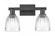 Brookfield - 2 Light - 17 inch - Matte Black - Bath Vanity Light (3442|716-2W-BK-G442)